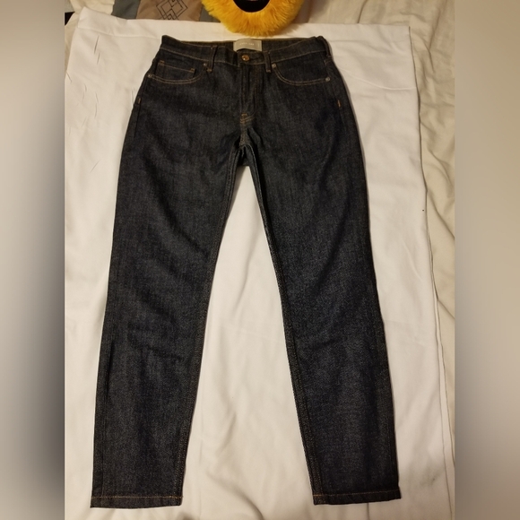 Everlane Skinny Jeans Dark Blue 27 Ankle - Picture 1 of 8